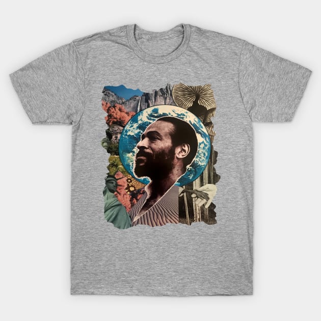 marvin gaye - vintage style T-Shirt by Illustration Planet